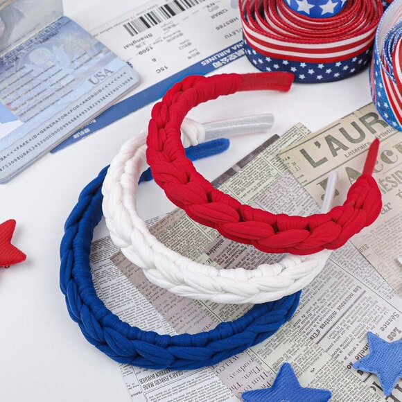 4th of July Headbands Girls Toddler Baby Teen Independence Day Hair Accessory